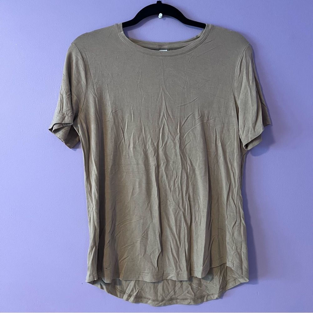 Old Navy Luxe Tan T-Shirt